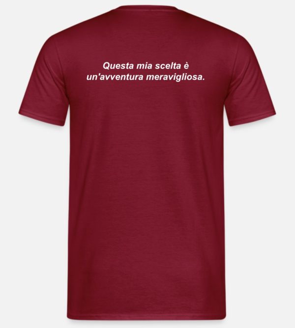 T-shirt "Questa mia scelta è un'avventura meravigliosa" - immagine 2