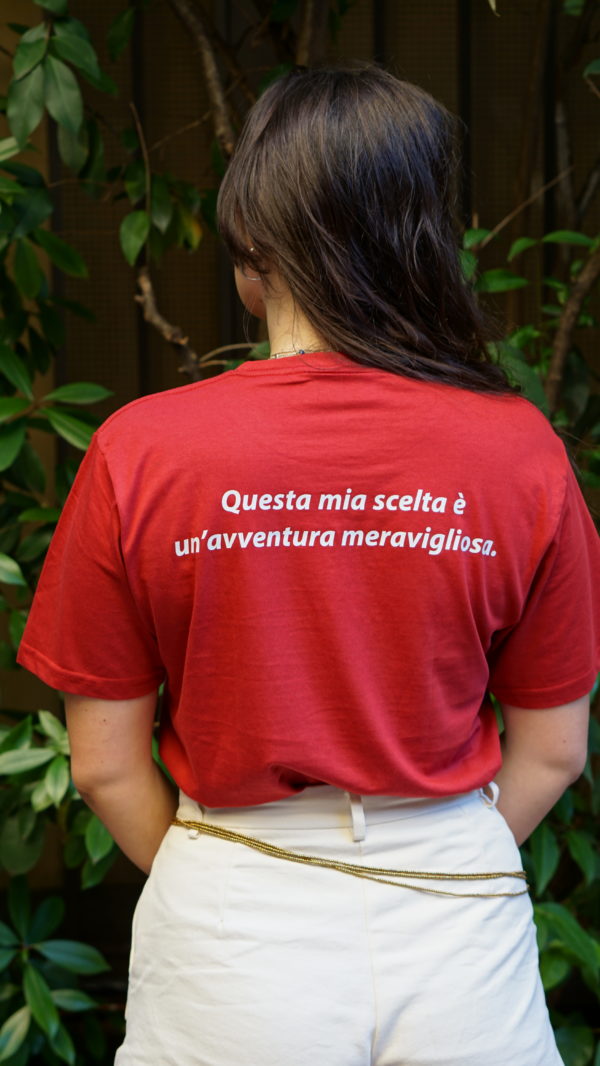 T-shirt "Questa mia scelta è un'avventura meravigliosa" - immagine 5