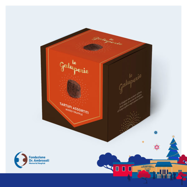 Box con 12 tartufi assortiti