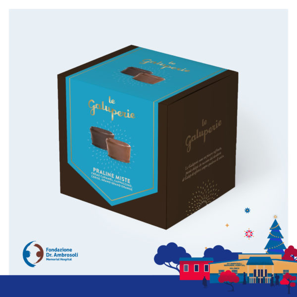 Box con 15 praline assortite