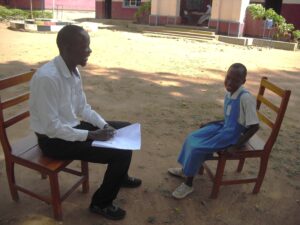 Abwono Jackline & the Social worker OK